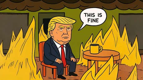 Memes marcan la caída del mercado ante la incertidumbre por los megaranceles de Trump