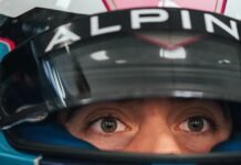 Colapinto no pierde tiempo y sumó kilómetros en Monza con un viejo modelo de Alpine a la espera de que se le vuelva abrir la puerta de la Fórmula 1