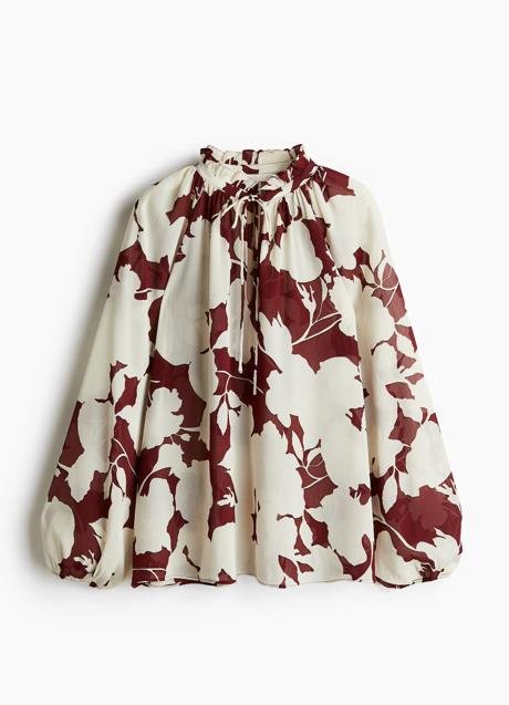 Camisa estampada de H&M (29,99 euros)