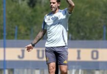Fernando Gago se recuperó y volvió a Boca Predio: se reencontró con Carlos Palacios y prepara un partido clave ante Barracas Central