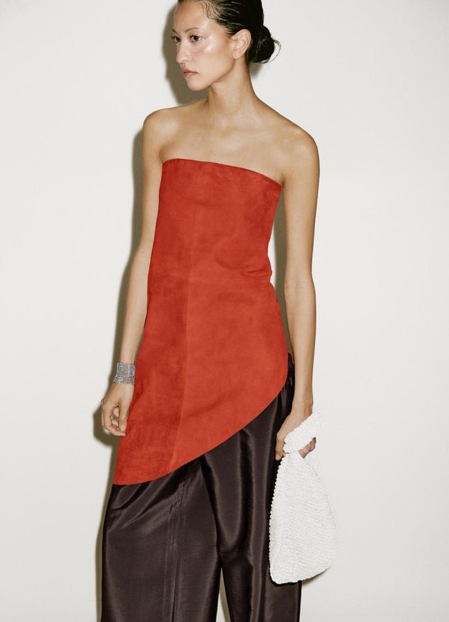 Top asimétrico de Massimo Dutti.