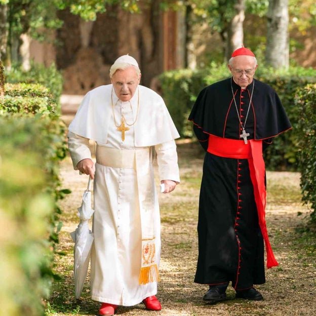 Imagen de la película Los dos Papas de Fernando Meirelles. 
