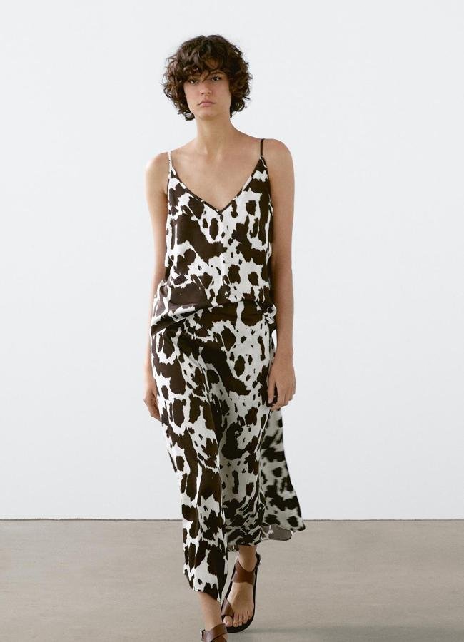 Top fluido de vaca, 49,95 euros.