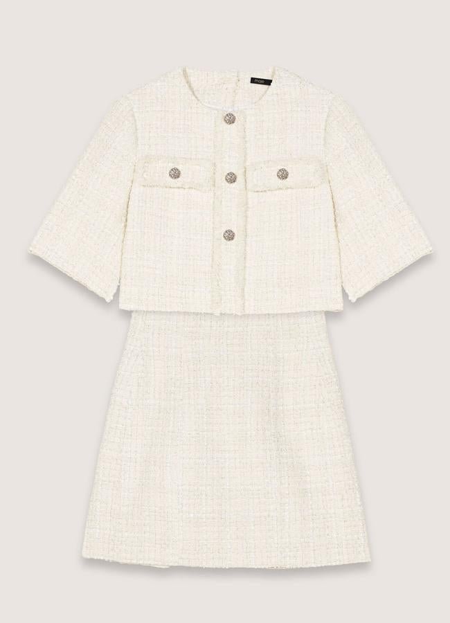 La chaqueta de Maje dos en uno. / MAJE