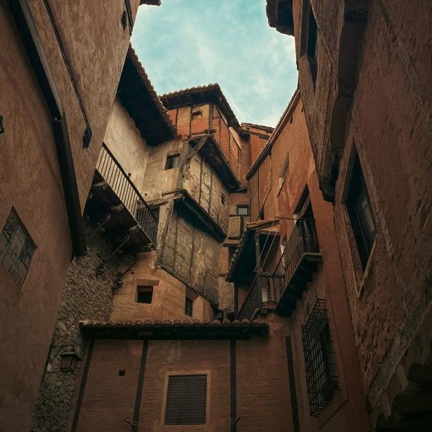 Detalle de la arquitectura de Albarracín