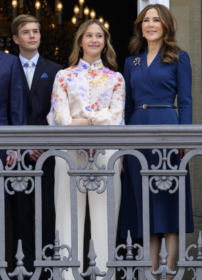 El look de Josephine de Dinamarca en el cumpleaños de Federico X (GTRES)