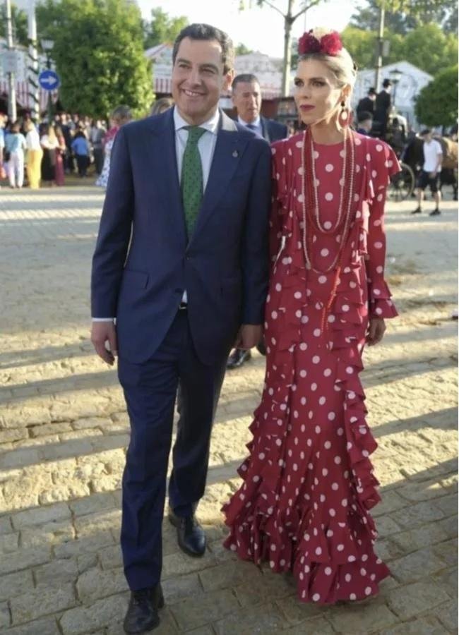 Manuela Villena en la Feria de Sevilla (@juanmorenobonilla)