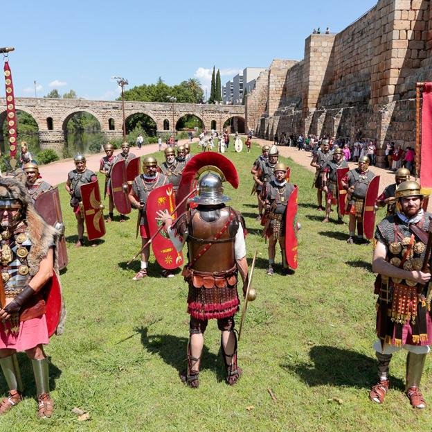 Recreación romana en Emerita Lvdica