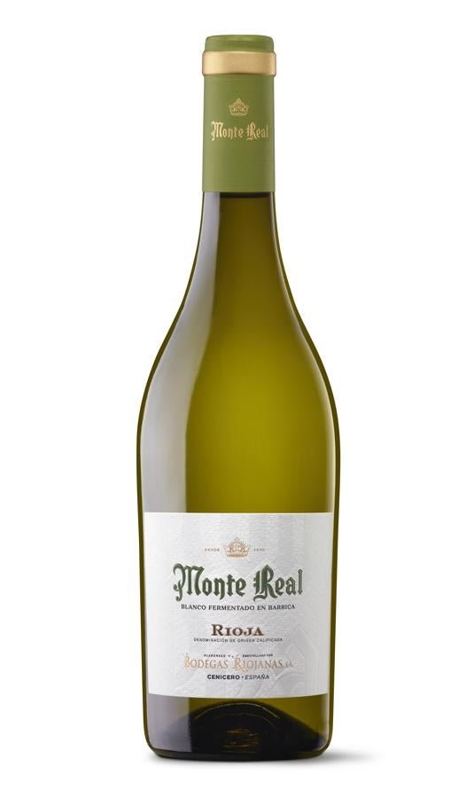 Botella del vino blanco de Bodegas Riojanas, Monte Real. / DR
