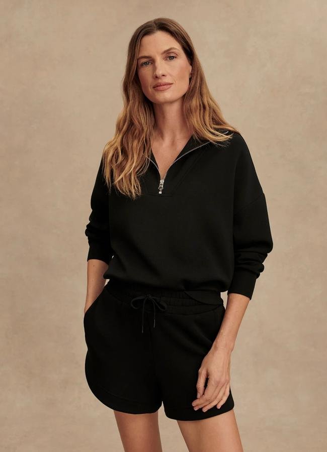 Pantalón corto de tiro alto Ollie de Varley, 82 euros.