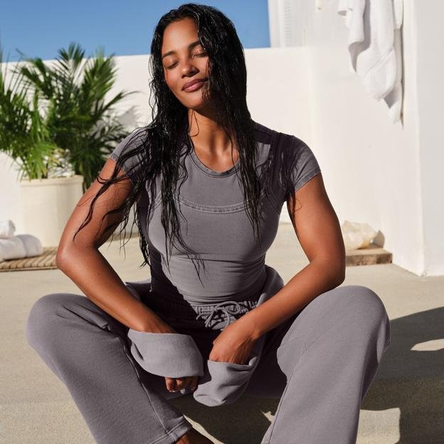 Mujer haciendo ejercicio. 