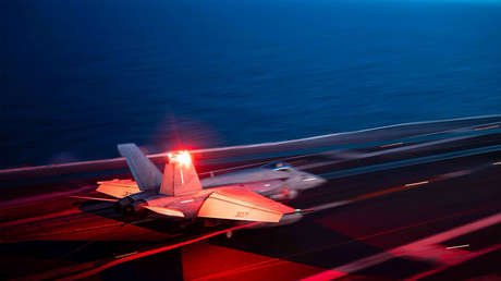 EE.UU. pierde otro cazabombardero F/A-18 Super Hornet en el mar Rojo