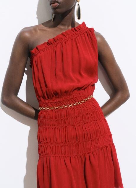 Imagen - Vestido rojo de Mango (79,99 euros)