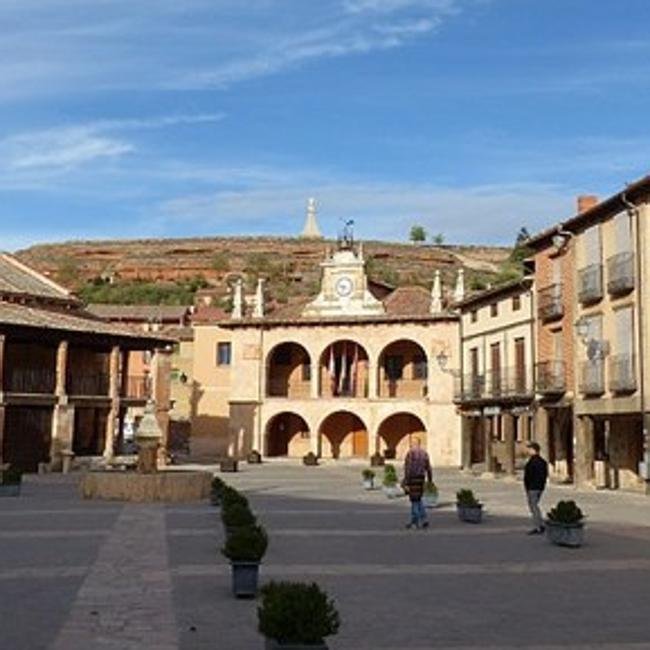 Plaza Mayor de Ayllón, Segovia.