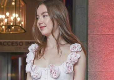 Alexandra de Hannover deslumbra en Madrid con un espectacular vestido de gala rosa