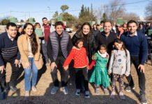 El Ente Metropolitano Córdoba aportó 24 millones de pesos para llevar agua potable a 129 familias en Estación Juárez Celman