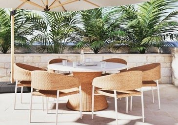 Comedores de exterior: los conjuntos de mesa y sillas más bonitos y cómodos para la terraza y el jardín