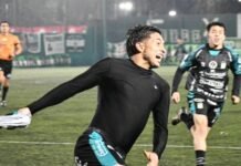 Insólito: le hizo el gol del triunfo al líder Midland, lo expulsaron en el festejo y se peleó con el técnico