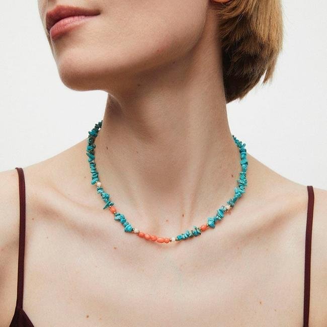 Collar de cuentas de Vidal&Vidal, 68 euros.