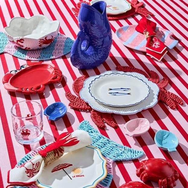 Las vajillas de Primark Home son las más bonitas y baratas para tus mesas del verano: platos que no se rompen y maximalismo mediterráneo