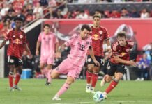 Messi la rompió en la paliza de Inter Miami sobre New York Red Bulls en la MLS: asistencia top y dos golazos, uno con gambeta sin tocarla