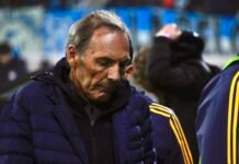 Russo pidió una falta a Paredes que no fue, evitó hablar de Palacios y dejó una curiosa reflexión: «Hay muchas cosas buenas, lástima el resultado»