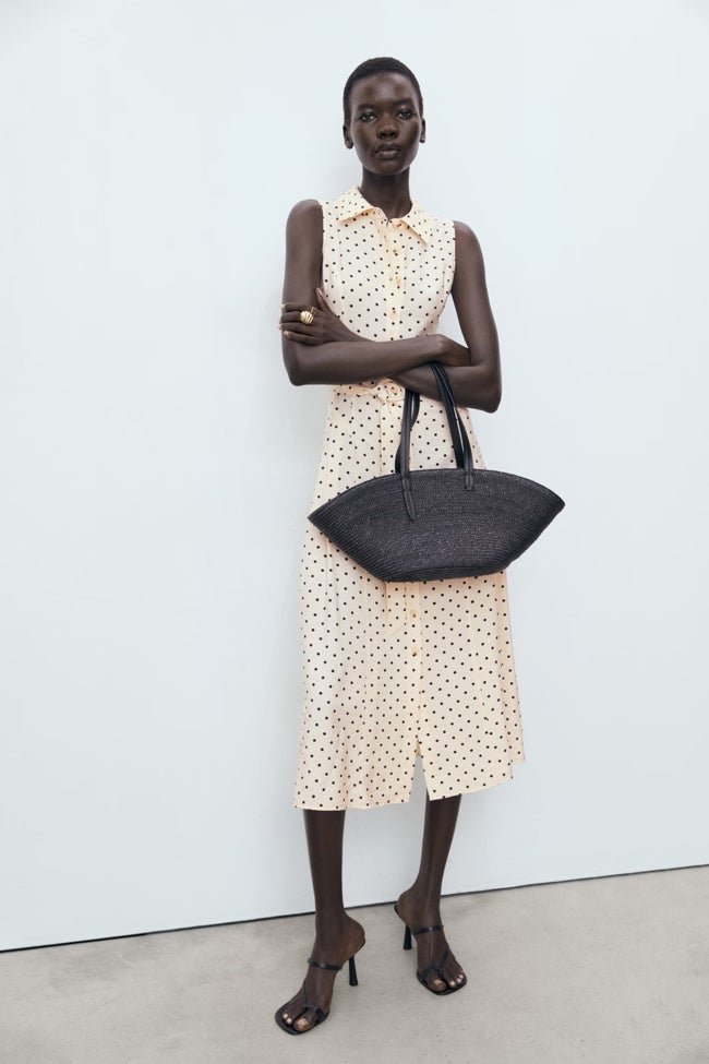 Vestido camisero de Mango (39,99 euros)