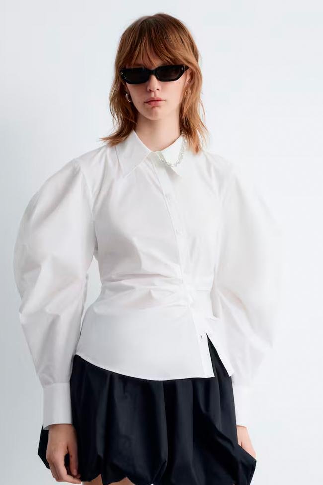 Camisa asimétrica de algodón de & Other Strories..