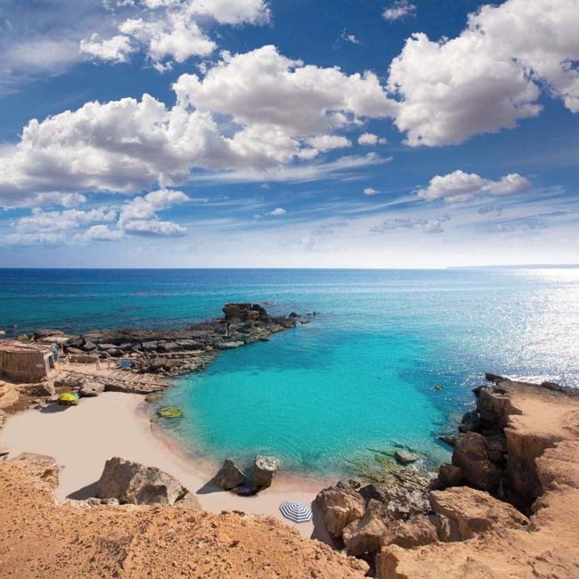 Playa de Mitgjorn, Formentera