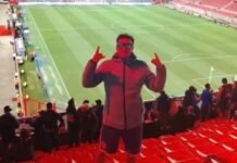 El hincha de Universidad de Chile que cayó desde la tribuna de Independiente habló sobre su estado de salud