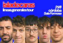 Isla de Caras se presenta en Córdoba: jueves en Sala Formosa