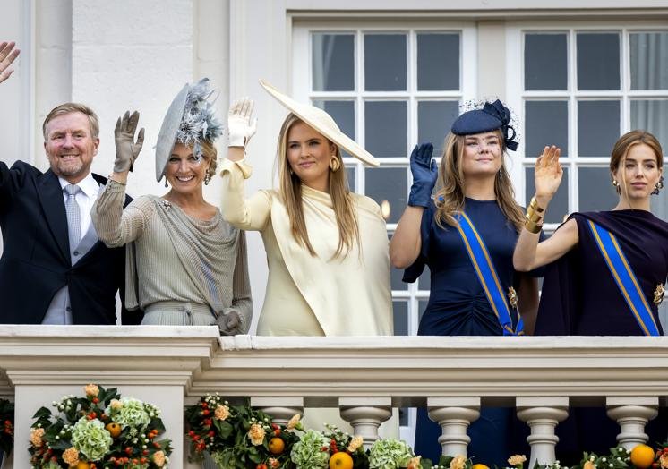 La familia real holandesa en el Prinsjesdag 2025.
