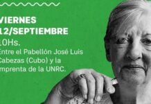 Río Cuarto: inaugurarán el Bosque de la Poesía Glauce Baldovin