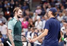 Sinner aplastó a Bublik y el kazajo se rindió a sus pies: «¡Eres buenísimo, esto es una locura!»