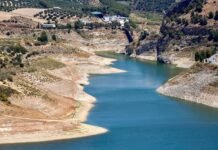 Así están los embalses en Córdoba tras las lluvias intensas de la borrasca Benjamín