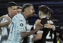 Clásico caliente: así Rocky Balboa escupió al Huevo Acuña en el final del partido