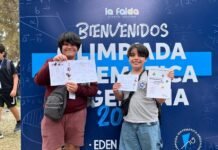 Dos estudiantes municipales sobresalieron en la instancia nacional de la Olimpíada Matemática Ñandú