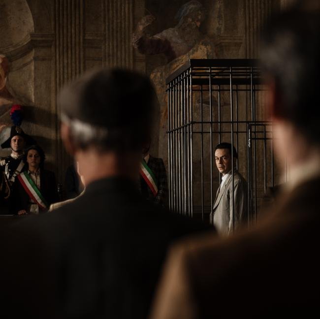 Escena de la nueva miniserie de Netflix, Monstruo de Florencia.