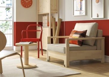 IKEA lanza el mueble más práctico para casas pequeñas: un sillón cama plegable baratísimo que está arrasando