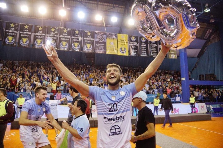 Ciudad de Bolívar ganó ocho títulos de la Liga de Voleibol Argentina. Foto: Prensa Bolívar Vóley.