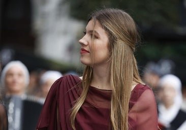 La infanta Sofía en los Premios Princesa de Asturias con el vestido viral made in Spain que conquista a las invitadas de otoño
