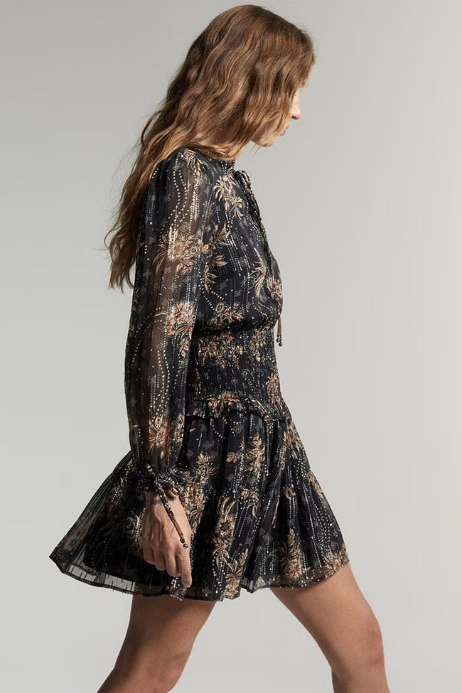 Vestido estampado de Sfera (35,99 euros)