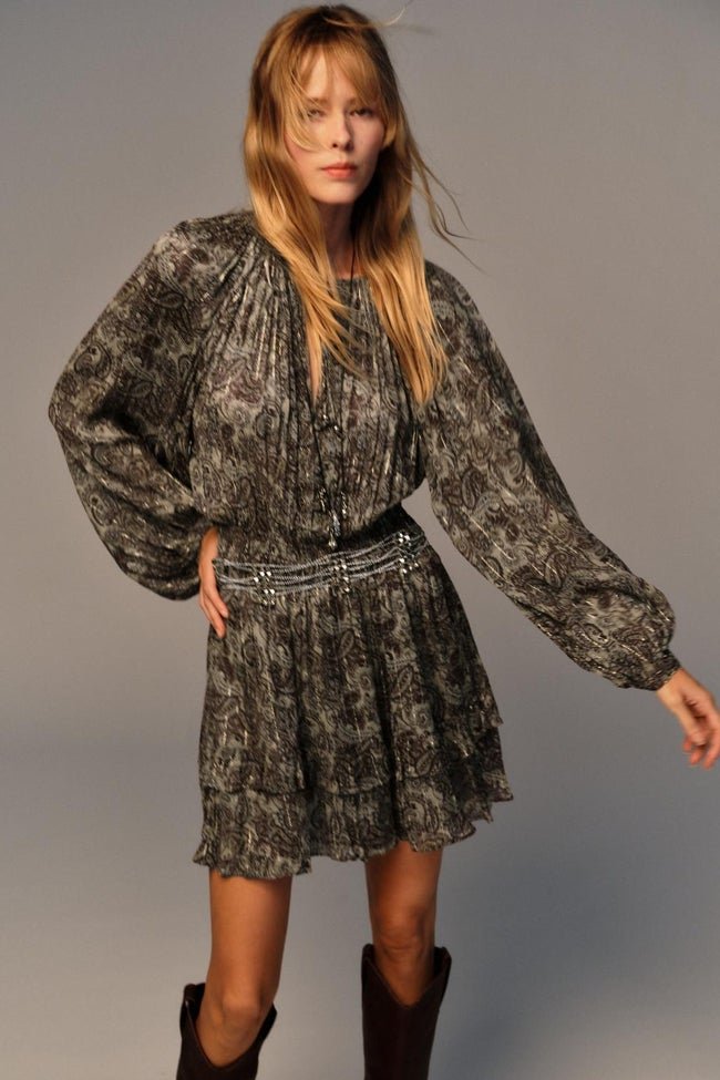 Vestido estampado de Zara (39,99 euros)