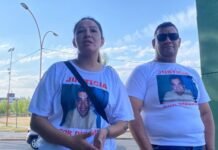 Le quitaron la vida a mi hijo y queremos justicia: el pedido del padre de Diego Pérez en la marcha