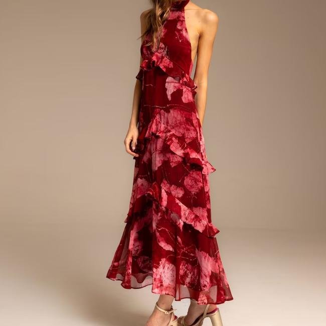 Vestido estampado de The-Are, 159,95 euros.