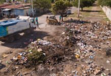 170 toneladas de residuos retiradas en un operativo integral en la zona sudeste