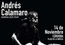 Andrés Calamaro vuelve a Córdoba este viernes
