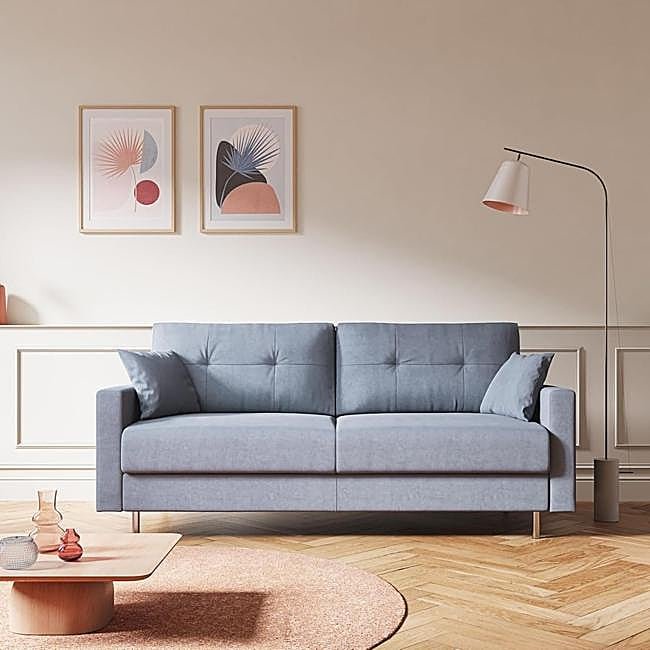 Este sofá cama de Divani está rebajado de 1.244 euros a 725 en el Black Friday de Amazon.