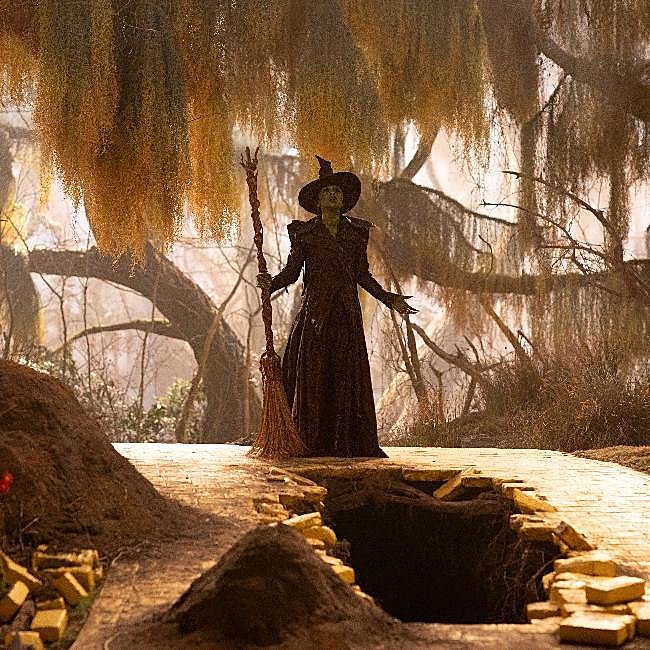 Cynthia Erivo como Elphaba, la Bruja Malvada que nunca lo fue.