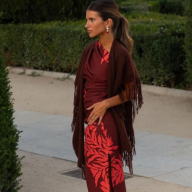 Poncho de lana de Lady Pipa, 99 euros.